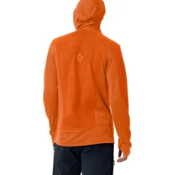 Norrona falketind Alpha120 Zip Hood Jas Heren - Gold Flame