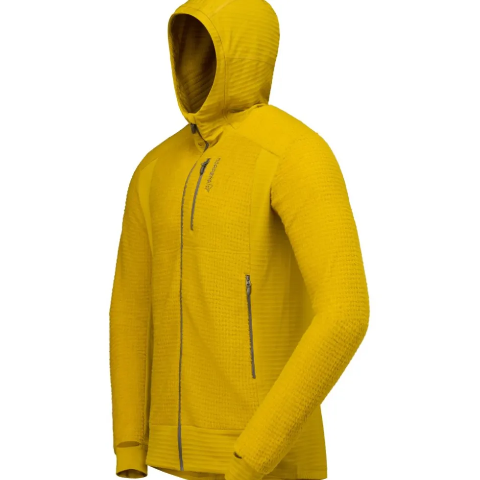 Norrona falketind Alpha120 Zip Hood Jas Heren - Golden Palm