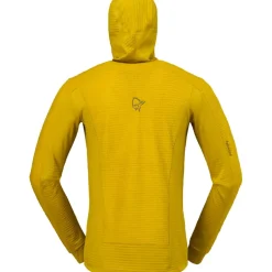 Norrona falketind Alpha120 Zip Hood Jas Heren - Golden Palm