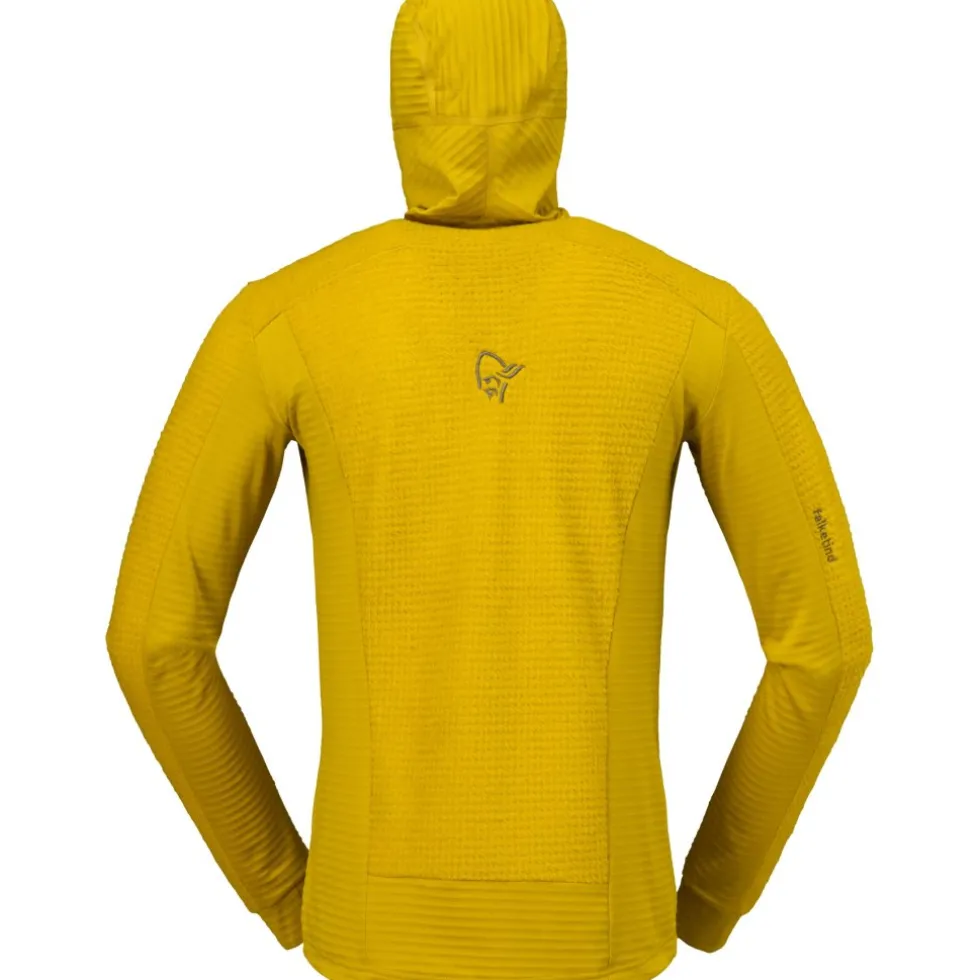 Norrona falketind Alpha120 Zip Hood Jas Heren - Golden Palm