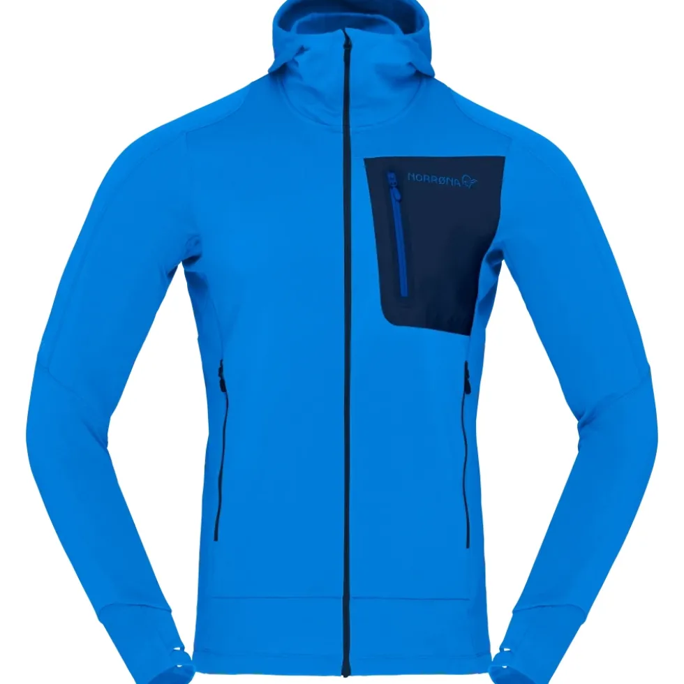 Norrona falketind Power Grid Hood Jas Heren - Skydiver