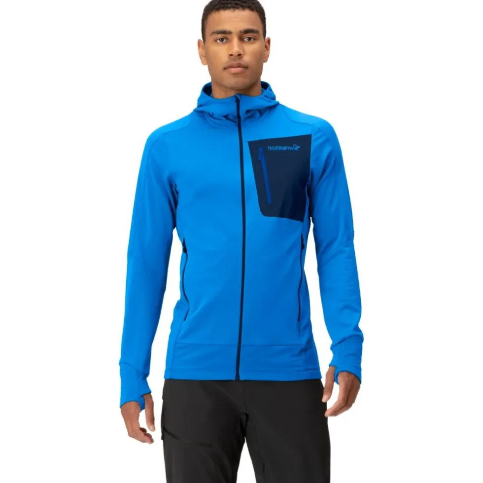 Norrona falketind Power Grid Hood Jas Heren - Skydiver