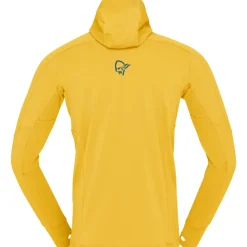 Norrona falketind Power Grid Hood Jas Heren - Calendula
