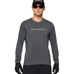 Norrona fjørå equaliser lightweight Shirt met Lange Mouwen Heren - Beluga