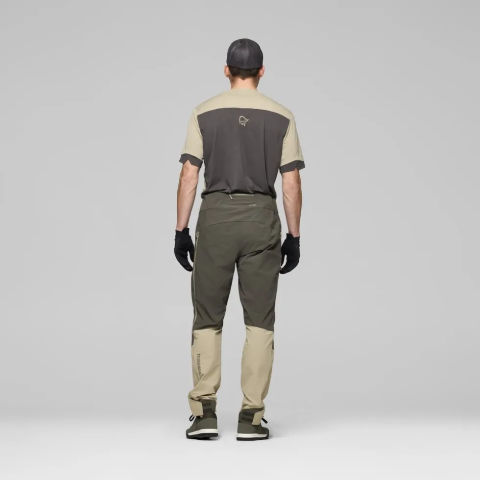 Norrona fjørå flex1 Broek Heren - Beluga/Winter Twig