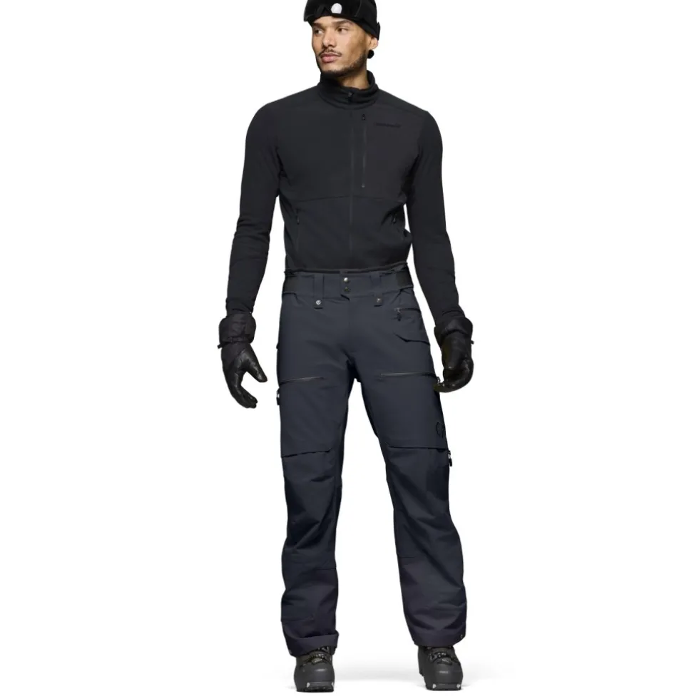 Norrona lofoten flex1 Broek Heren - Caviar Black