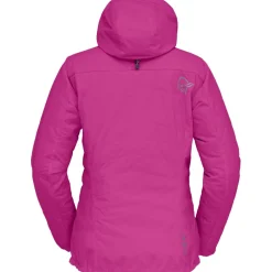 Norrona lyngen Alpha100 Zip Hood Jas Dames - Festival Fuchsia