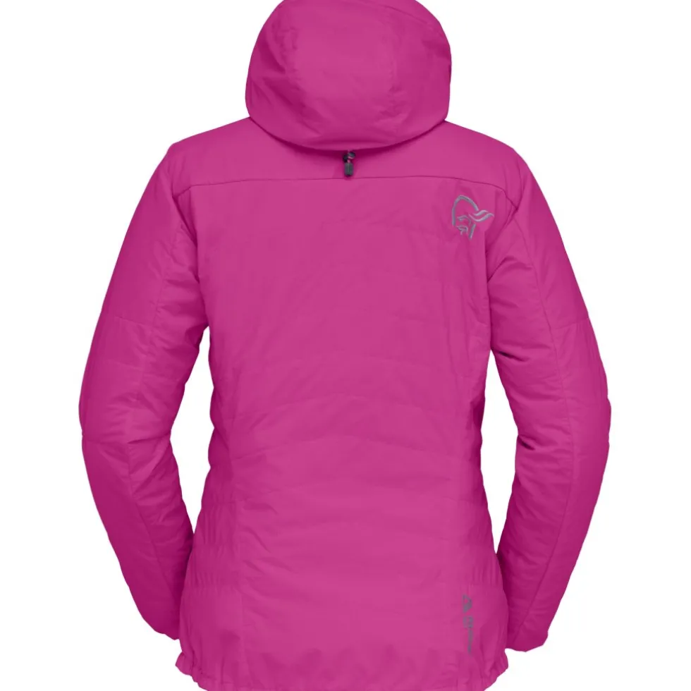 Norrona lyngen Alpha100 Zip Hood Jas Dames - Festival Fuchsia