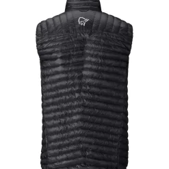 Norrona trollveggen down800 Super Light Donzen Bodywarmer Heren - Caviar Black