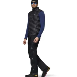 Norrona trollveggen down800 Super Light Donzen Bodywarmer Heren - Caviar Black