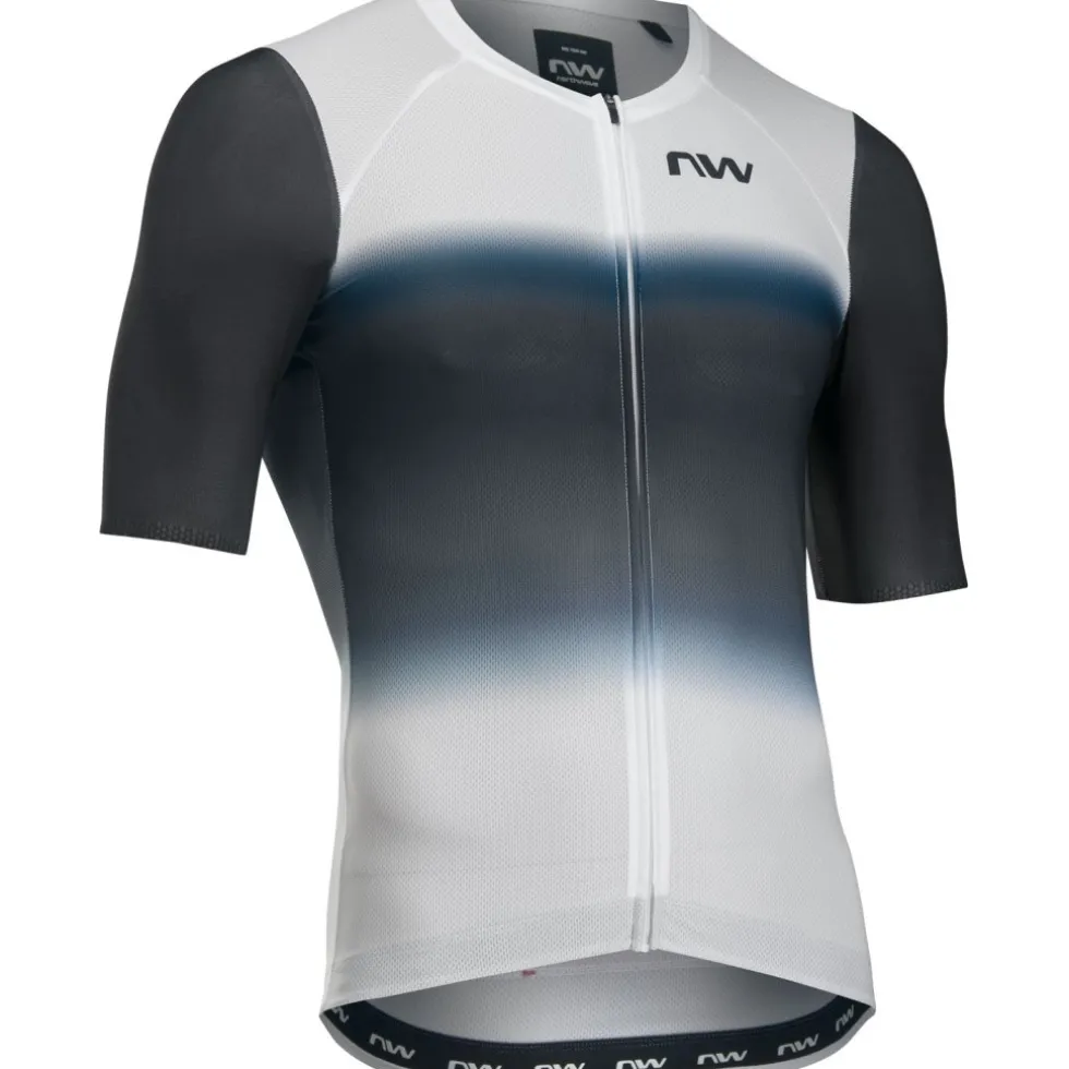 Northwave Blade Air Shirt met Korte Mouwen Heren - white/black 51
