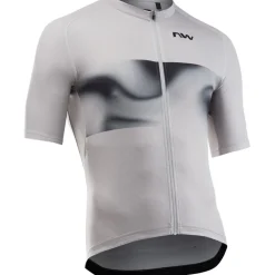Wielershirts < Northwave Force Evo hirt et Korte ouwen Heren - ight grey 87