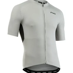 Wielershirts < Northwave Force 2 hirt et Korte ouwen Heren - ight grey 87