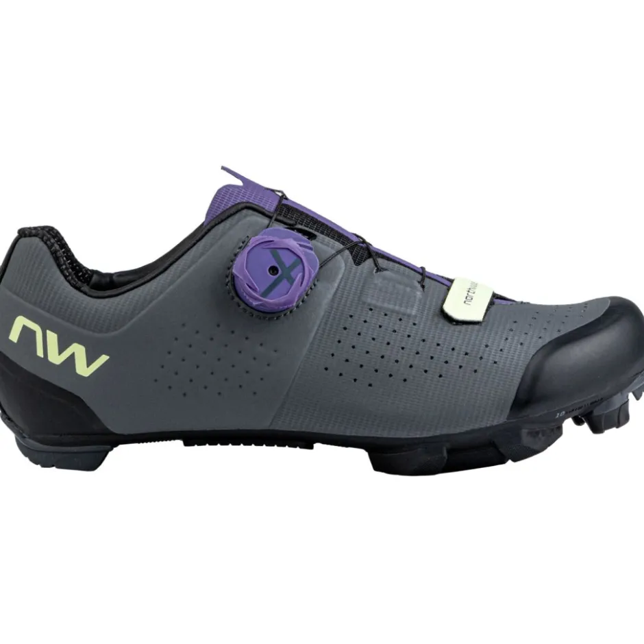 Mtb-Schoenen|Mtb-Schoenen < Northwave Razer MTB Schoenen Dames - dark grey/dark purple 115