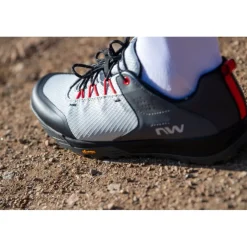 Northwave Rockit MTB Schoenen Heren - light grey/red fluo 88