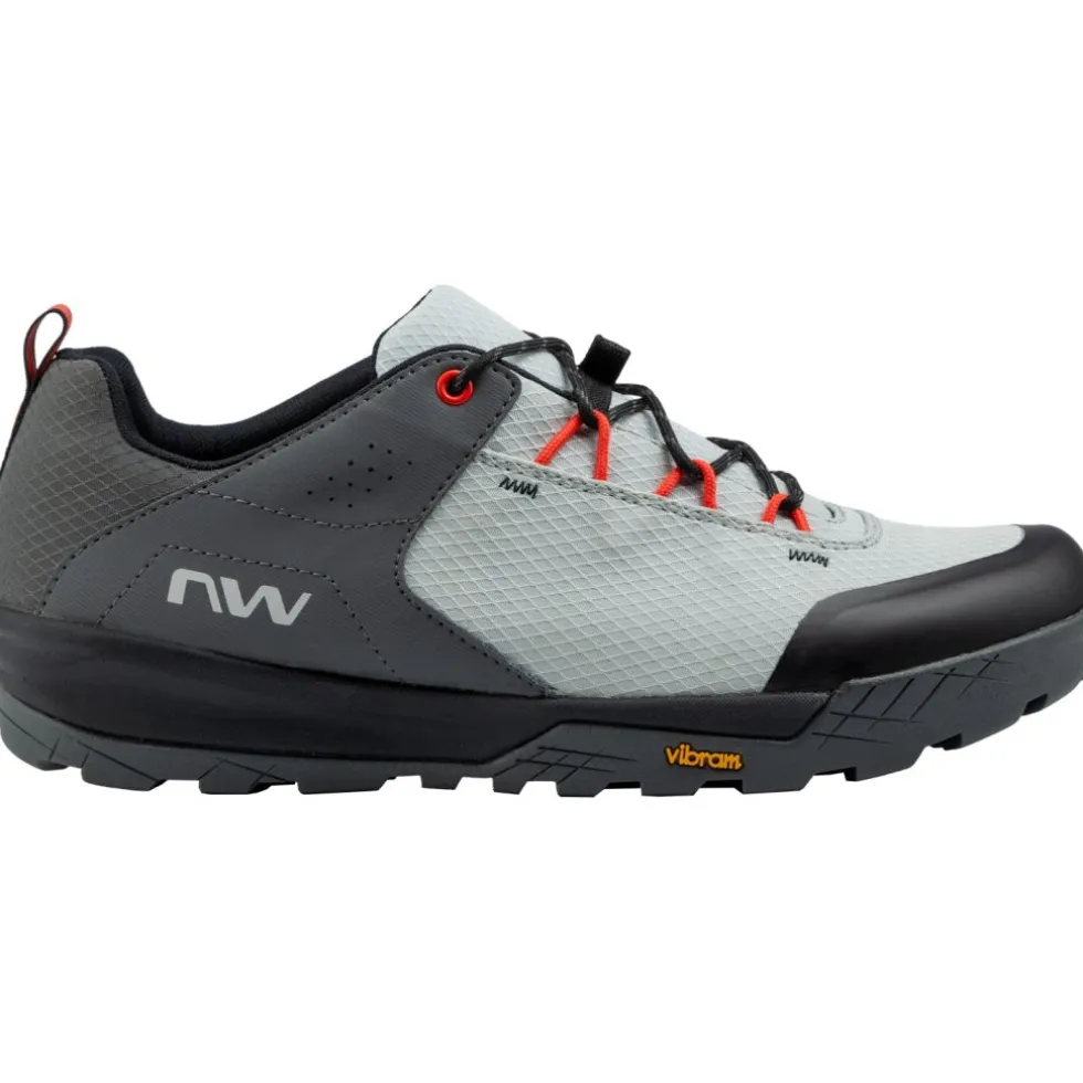 Northwave Rockit MTB Schoenen Heren - light grey/red fluo 88