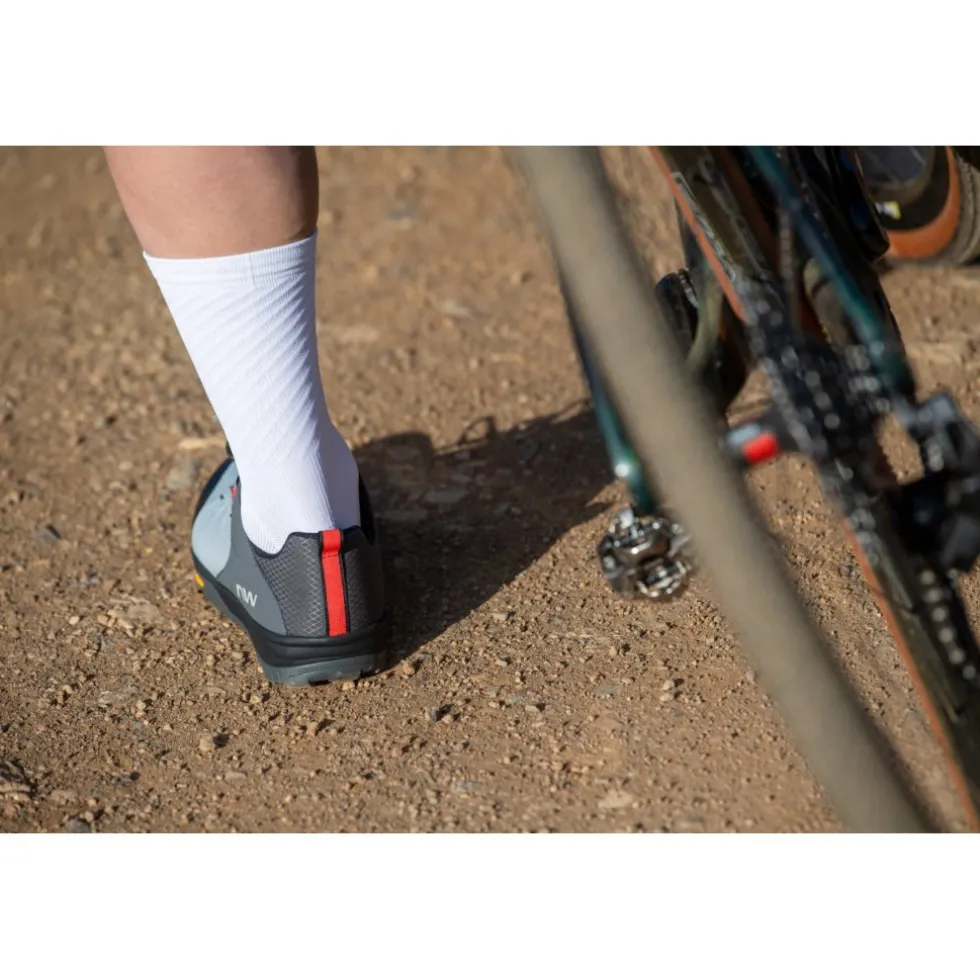 Northwave Rockit MTB Schoenen Heren - light grey/red fluo 88