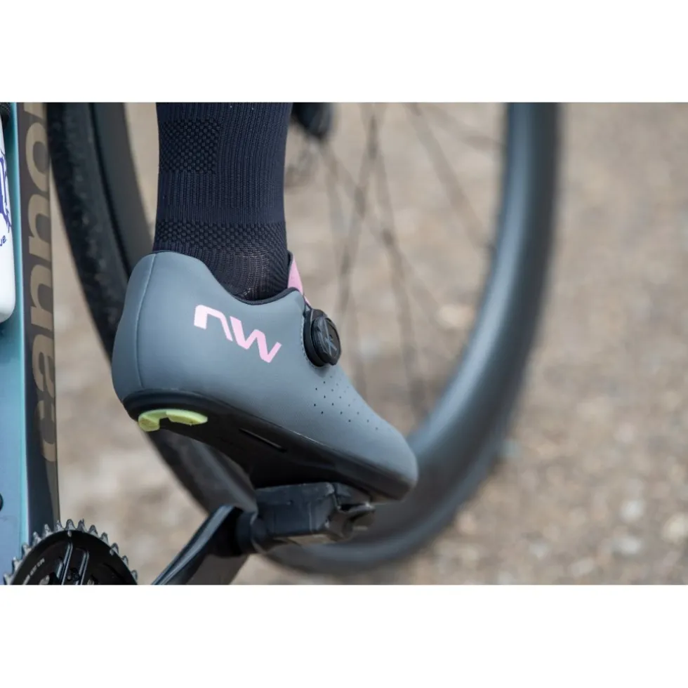 Northwave Sonic Plus Racefietsschoenen - zwart/light grey 120