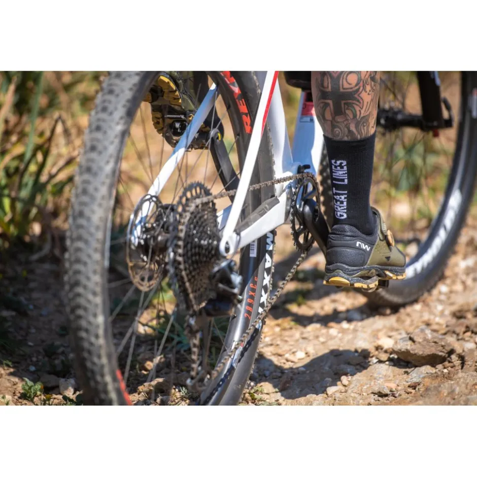 Mtb-Schoenen|Mtb-Schoenen < Northwave Spider Plus 3 MTB Schoenen Heren - zwart/camo sole 60