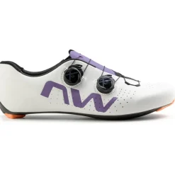 Wielrenschoenen|Wielrenschoenen < Northwave Veloce Extreme Racefietsschoenen - light grey/dark purple 93