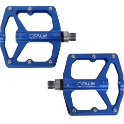 NOW8 M46 Flat Pedals - blue