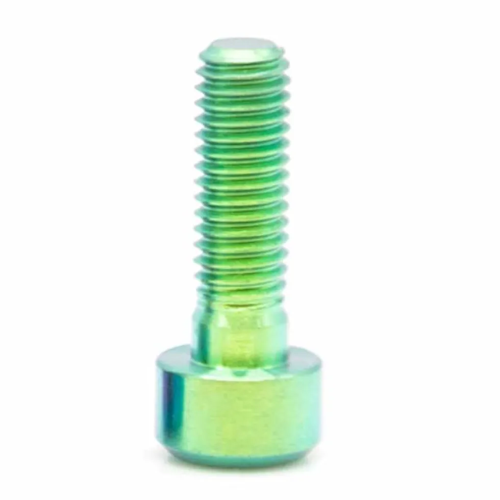 OAK Components Titaan Schroeve - M5x16mm - groen