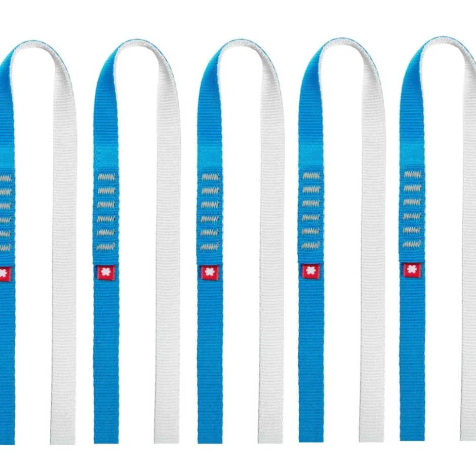 Slinges En Prusiktouwtjes < Ocún O-Sling Eco-PES 16 mm Lus - Set van 5 - 120 cm blue
