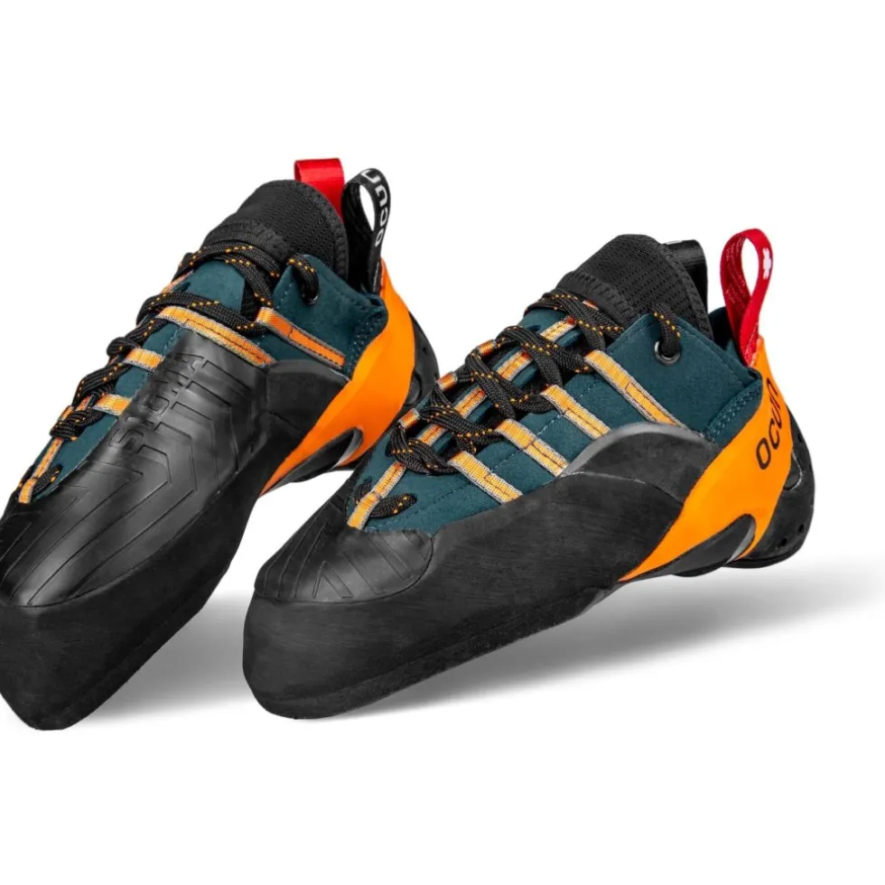 Ocún Sigma Klimschoenen Heren - petrol/orange