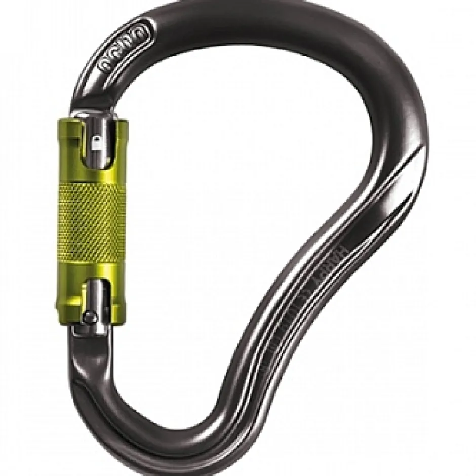 Karabijnhaken < Ocún Harpy HMS Twist Carabiner - anthacite/green