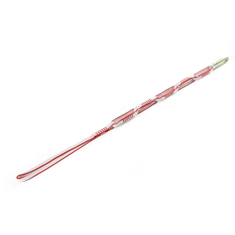 Ocún Ultichain Bio-Dyn 12 mm Lus - 90 cm rood/wit