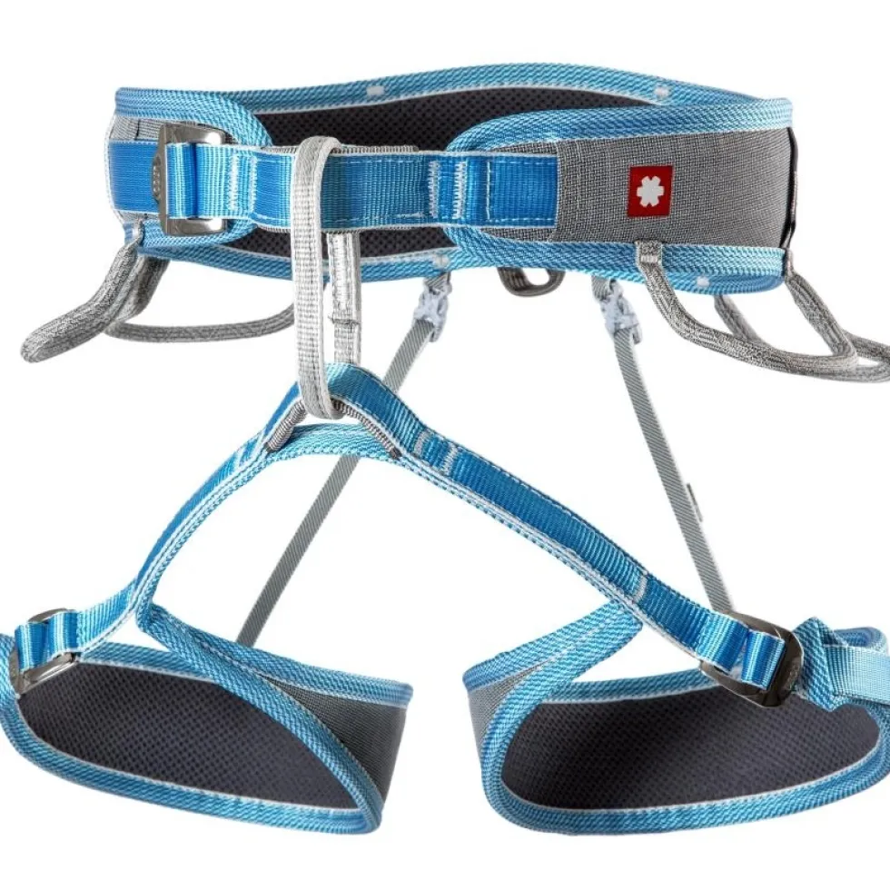 Ocún Via Ferrata Twist Tech ECO Captur Pro Swivel Set - grijs/blauw