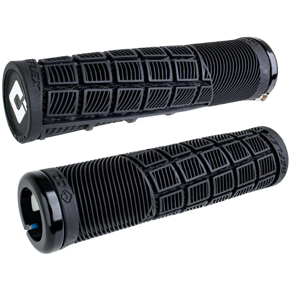 ODI Reflex V2.1 - Lock-On Handvatten | 33.5 x 135mm - zwart/zwart