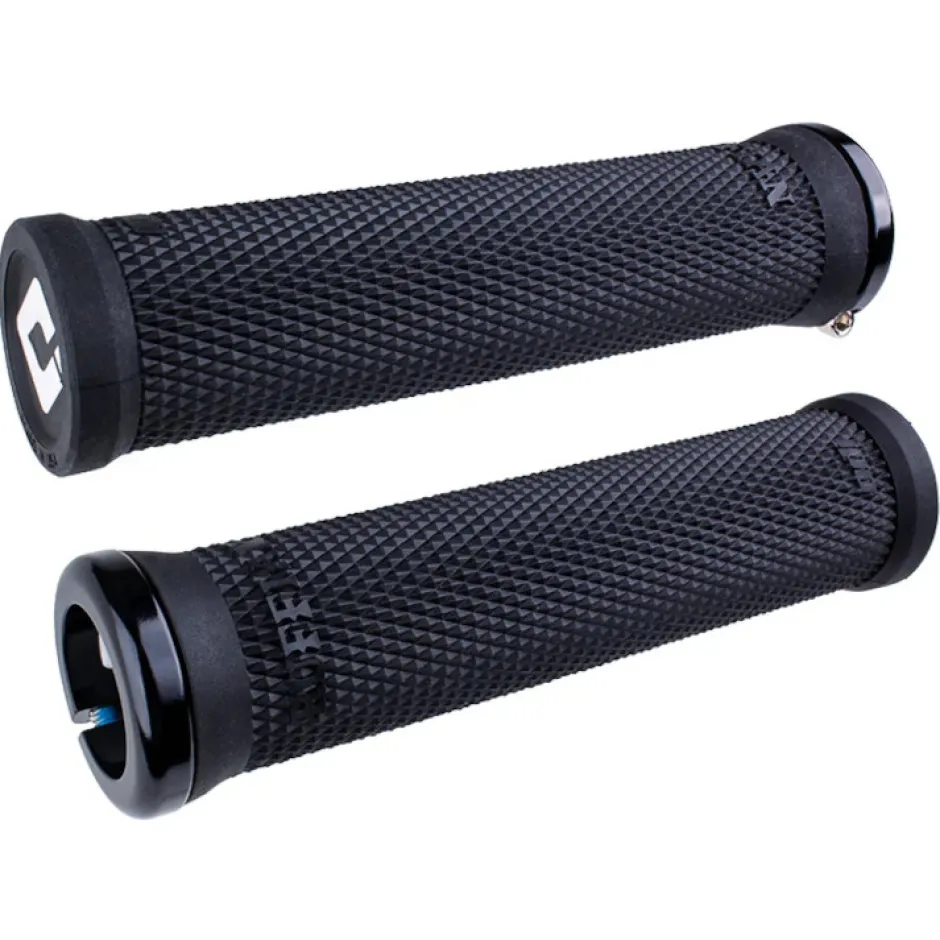 Handvatten < ODI Ruffian Stuurhandvatten - BMX | Lock-On V2.1 | 135mm - zwart