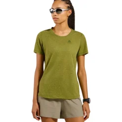 Odlo Active 365 Linencool T-Shirt Dames - guacamole melange
