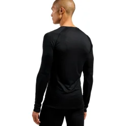Ondershirts|Baselayers < Odlo Active F-Dry Light Hemd met Lange Mouwen Heren - zwart