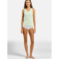 Odlo Active F-Dry Light V-Neck Hemd zonder Mouwen Dames - ambrosia