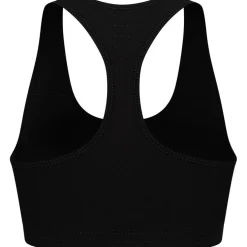 Odlo Ascent Performance Wool Medium Sport-BH Dames - zwart