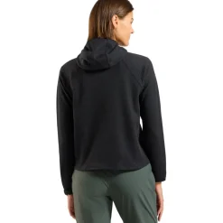 Odlo Cubic Multisport Mid Layer Hoodies voor dames - black