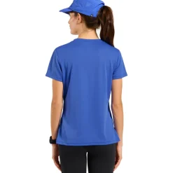 Odlo Essential Flyer Hardloopshirt dames - dazzling blue