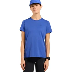 Odlo Essential Flyer Hardloopshirt dames - dazzling blue
