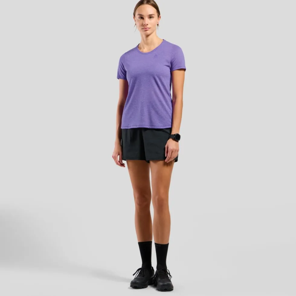 Odlo Essentials 365 4 inch Trainingsshort Dames 323961 - zwart