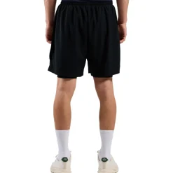Odlo Essentials 6 inch 2-in-1 Hardloopshort 2.0 Heren - zwart