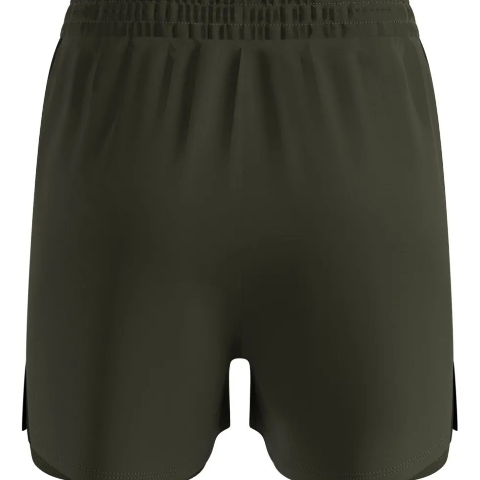 Odlo Essentials 4 inch 2-in-1 Hardloopshort 2.0 Dames - deep depths - black