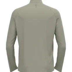 Odlo Essentials Half Zip Hardloop-Midlayer Heren - agate gray