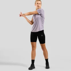 Odlo Essentials Hardloop-Half-Tight Dames - zwart