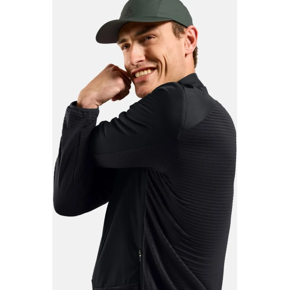 Odlo Essentials Insulator Hybride Hardloopjack Heren - zwart