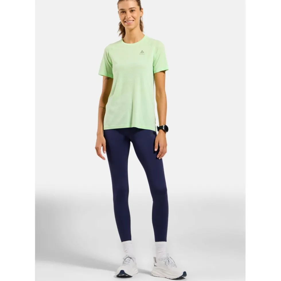 Odlo Essentials Seamless Hardloopshirt Dames - ambrosia melange