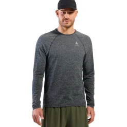 T-Shirts En Tops < Odlo Eentia eae hirt et ange ouwen 2.0 voor heren - grey eange