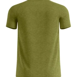 Odlo Essentials Seamless Hardloopshirt 2.0 Heren - guacamole melange