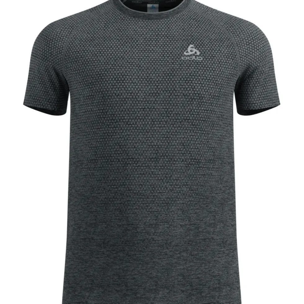 Odlo Essentials Seamless Hardloopshirt 2.0 Heren - grey melange